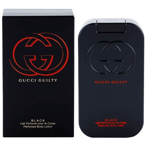 gucci guilty black body lotion 200 ml